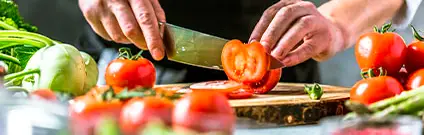 Cocina vegetariana en restauración
